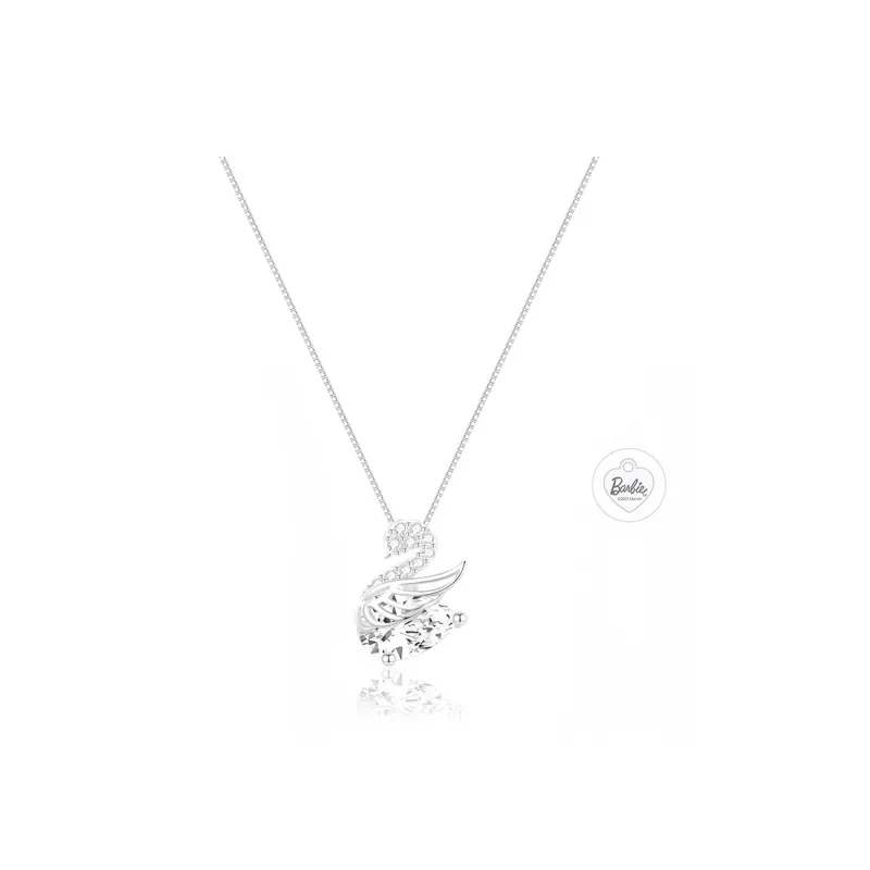 Barbie S925 Silver Necklaces Women's-2