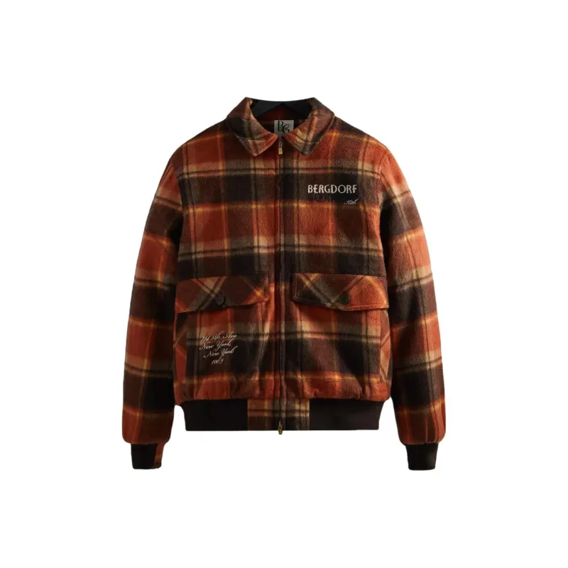 KITH x Bergdorf Goodman Jackets & Coats Men's Bergamot Orange-0
