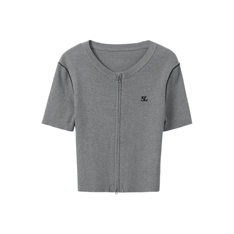 3COLOUR Knitwear Women's Stone Gray-0
