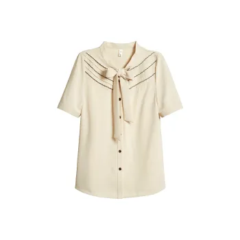 Mambe Shirts Women's Beige
