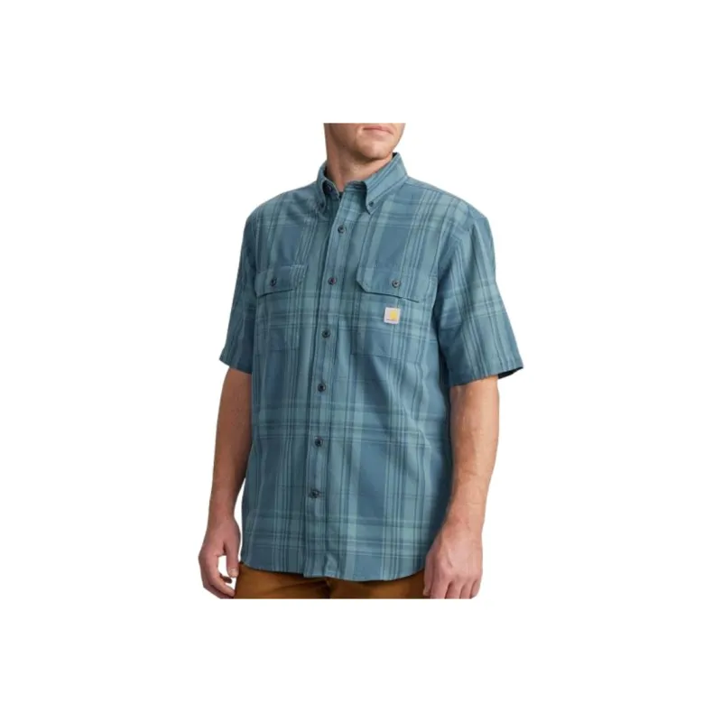 Carhartt SS25 Loose Fit Midweight Short Sleeve Plaid Shirt Men's-3