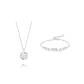 Necklace and Bracelet Clothing Sets[Sterling Silver 999]