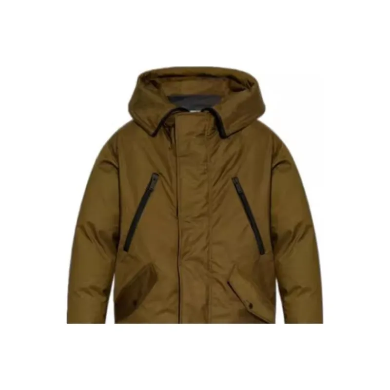 DSQUARED 2 Funnel Neck Hooded Coat-5