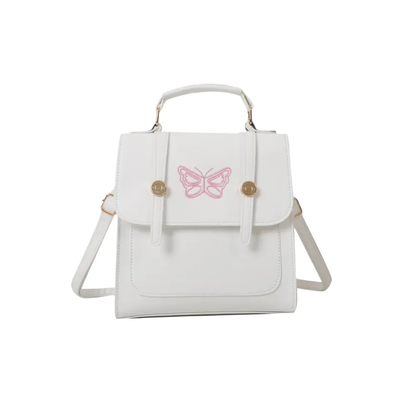 Juju Jimmy PU Backpack Regular Women's Black/Silver/White-10