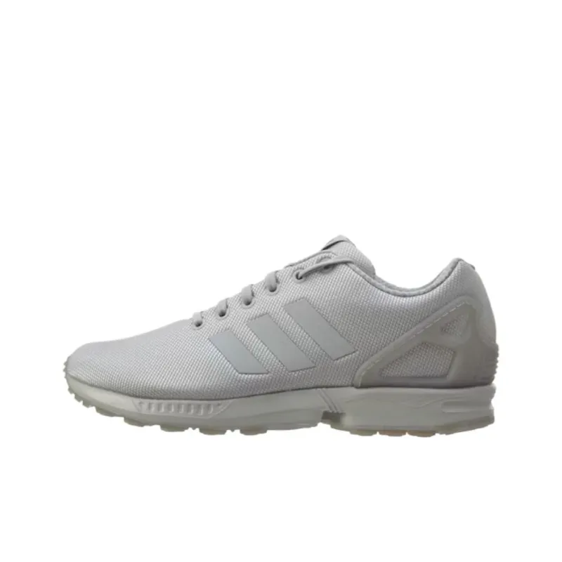 Adidas Originals Zx Flu Abrasion Resistant Low Top Casual Shoes Unisex White-0