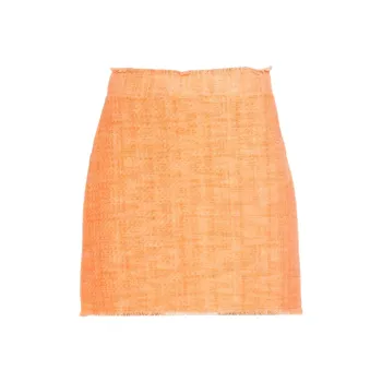 PINKO Casual Short Skirts Women's Orange