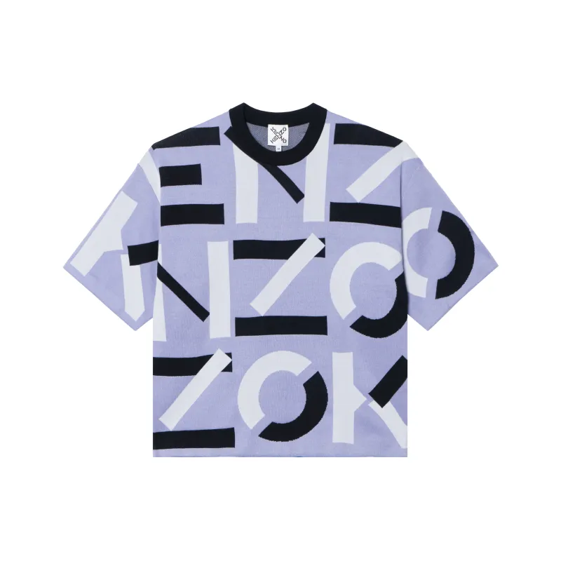 KENZO Drop Shoulder Sleeve T Shirt Women's Multicolor-0