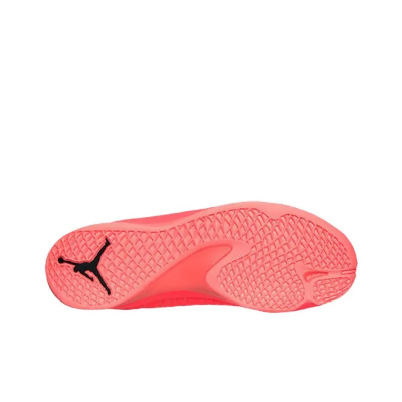 Jordan Super.Fly 5 Wear resistant And Lightweight Mid Top Basketball Shoes Men's Red-2