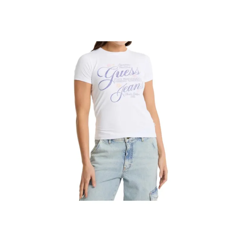 GUESS T Shirts Women's White-0
