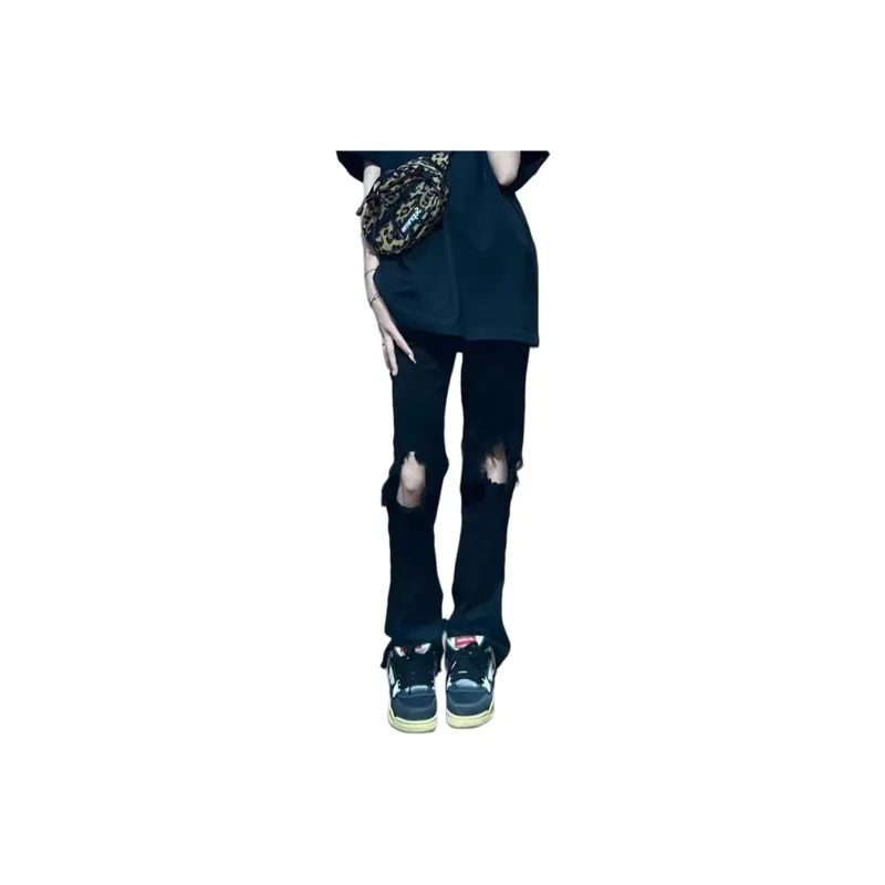 City Hipster Jeans Unisex Black-0