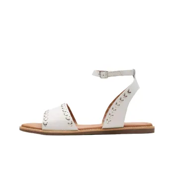 Clarks Maritime May One Strap Sandals Women's White