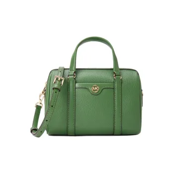 MICHAEL KORS Travel Leather Boston Cylinder Bag Handbag Small Size Women's Multicolor