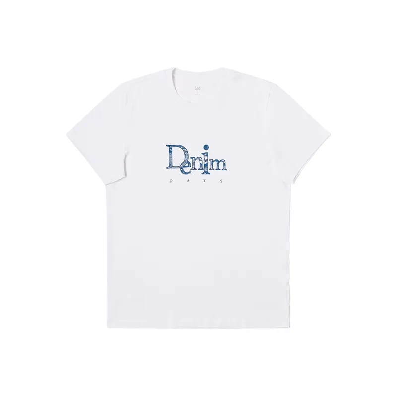 Lee T Shirts Men White-0