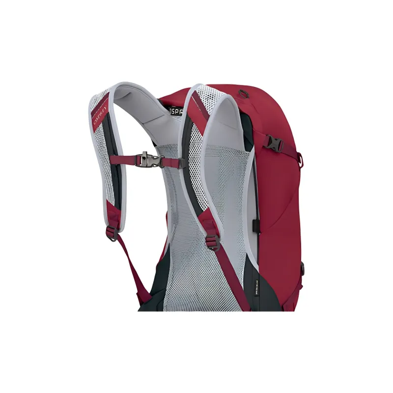 OSPREY Nylon Fabric Laptop Backpack Regular Unisex Red-3