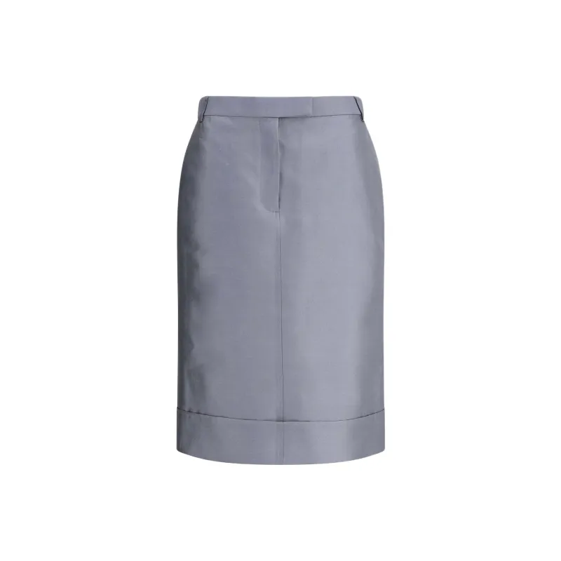 THOM BROWNE· Casual Long Skirt Women's Gray-0