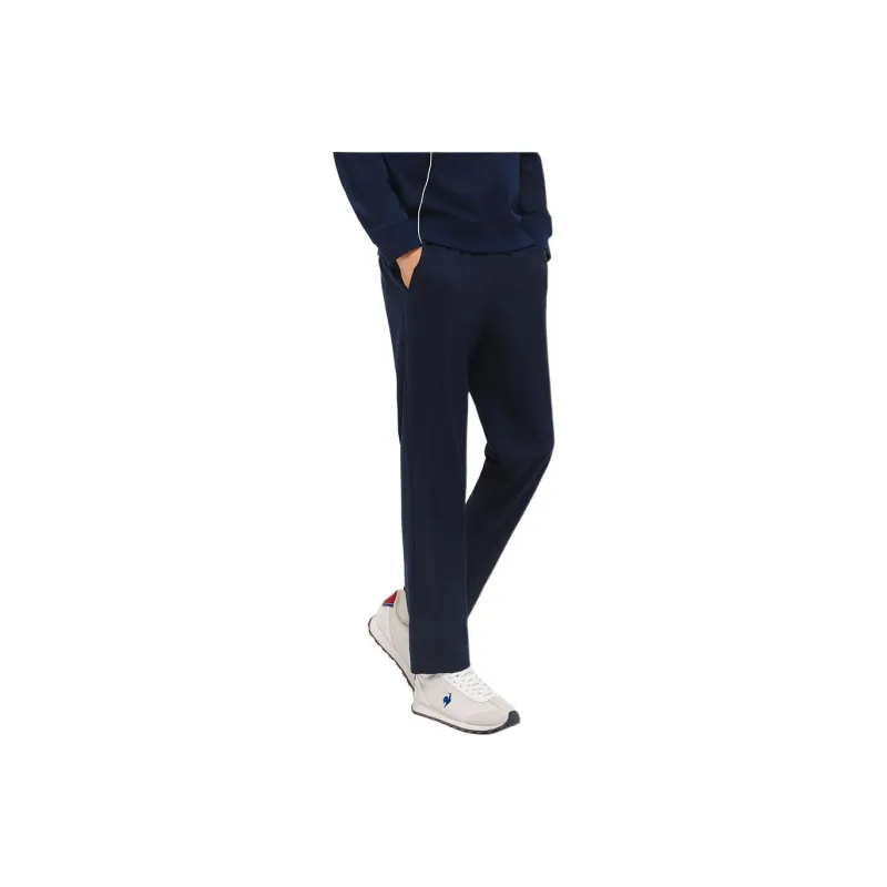 Le Coq Sportif Knitted Sweatpants Unisex Marine Blue-2