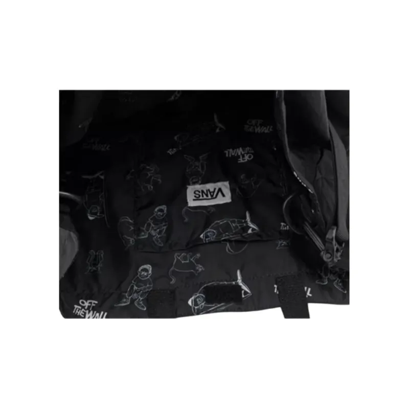 Vans Asia Artist Collaboration Edition Label Tote Bag, Shopping Bag, Shoulder Bag, Handbag Unisex Black-7