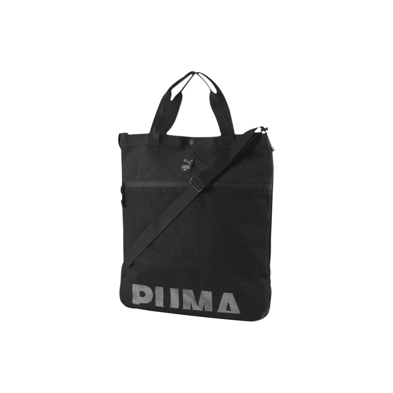 PUMA Fabric Handbag, Shoulder Bag Regular Unisex Black-0