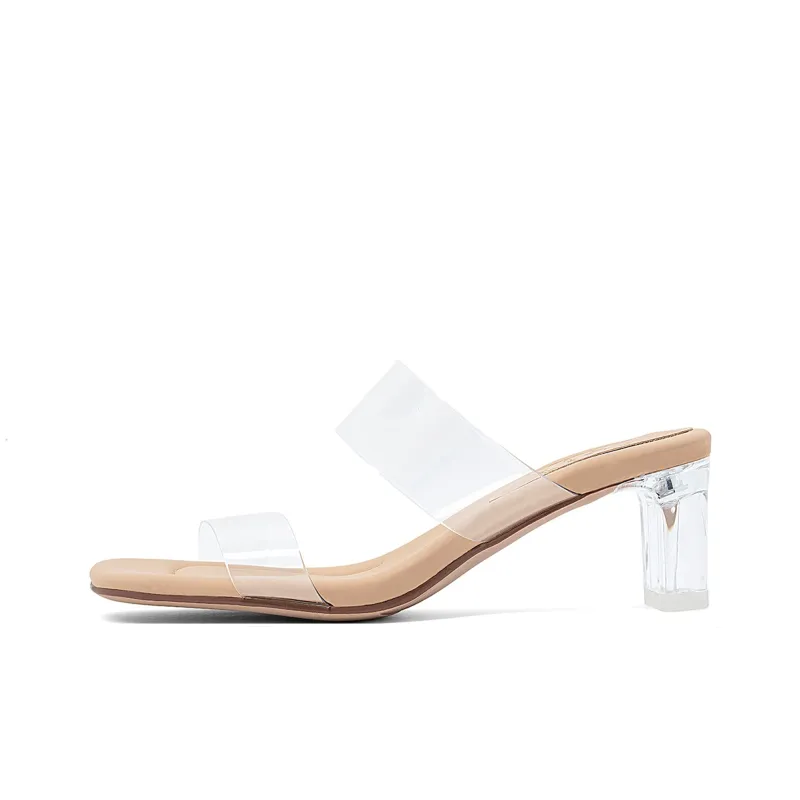 COMELY Slide Slippers Women's Ecru/Apricot-11