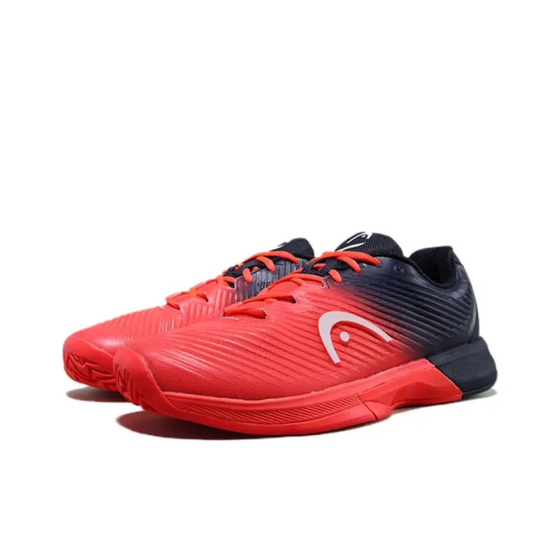 HEAD Abrasion Resistant Low Top Tennis Shoes Men's Red Black-1