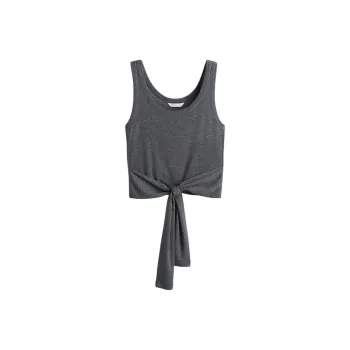 H&M Tank Tops Women's Mixed Dark Gray