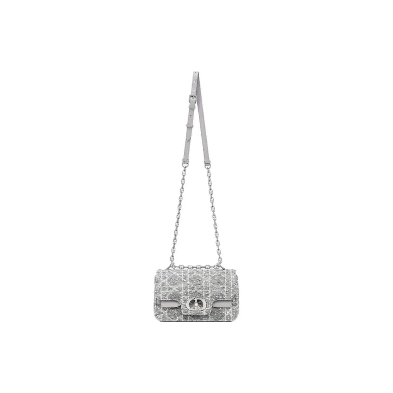 DIOR Jolie Cotton Shoulder Bag, Crossbody Bag, Handbag Trumpets Women's Rattan Pot Floral Chinoiserie-4