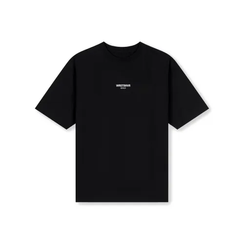 WRSTBHVR PIONEER 블랙 남녀공용 티셔츠