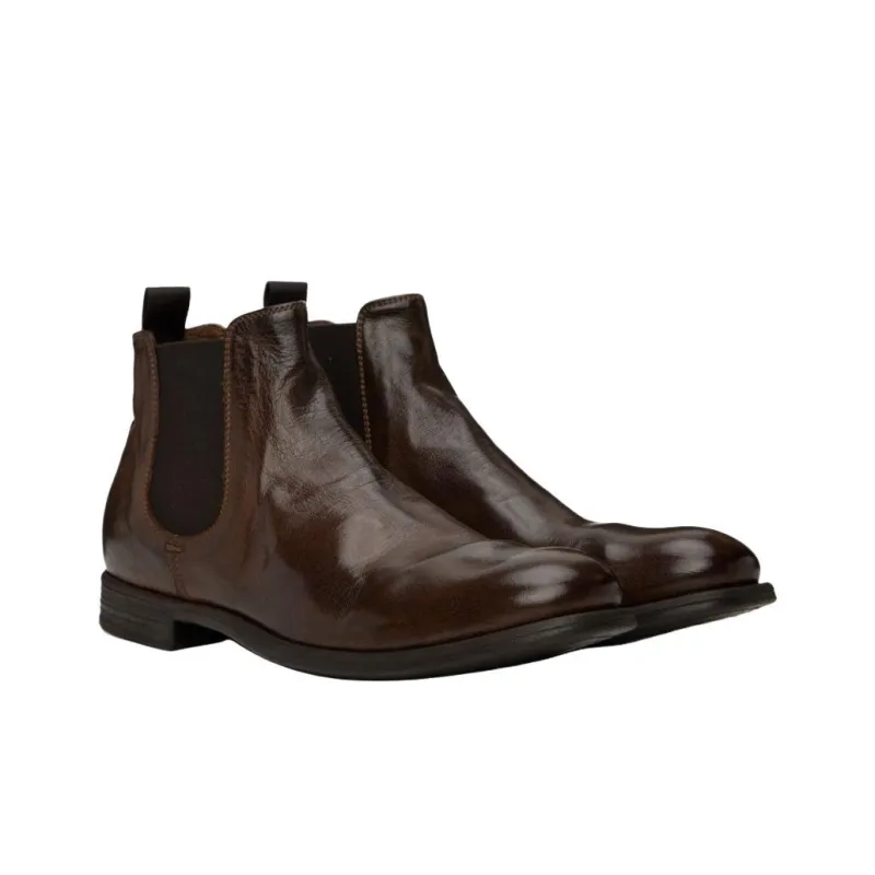 Officine Creative Chronicle Ankle Length Chelsea Boots Men's Brown-2
