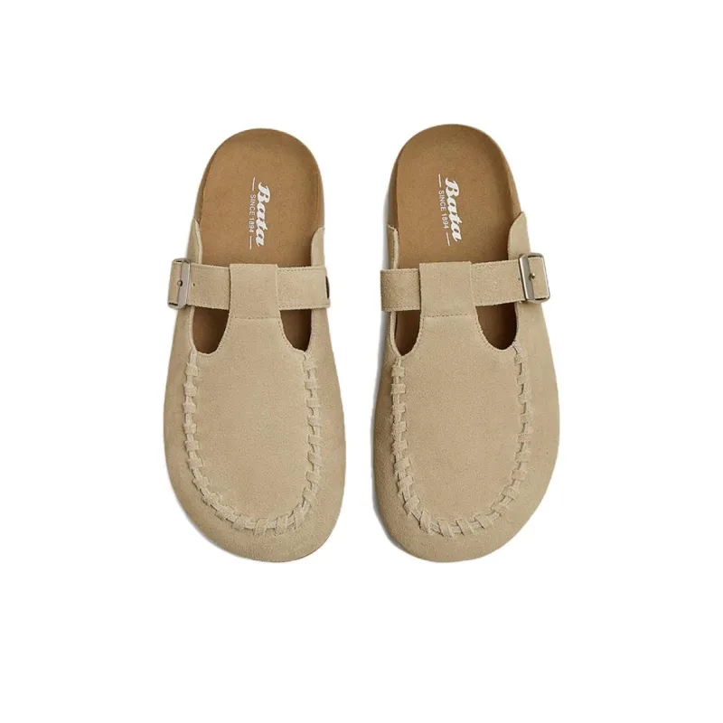 BATA Rubber Sole Quiet Closed Toe Slippers Women's-2