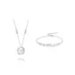 Necklace and Bracelet Clothing Sets[Sterling Silver 999]