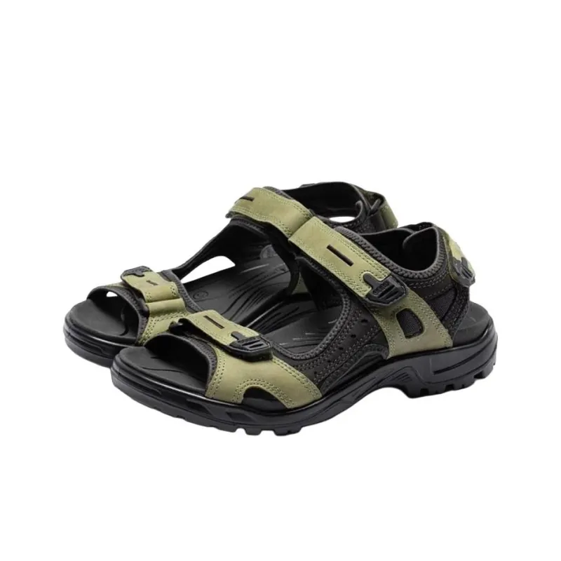 Ecco Off road Series Beach Sandals Men's Green-1