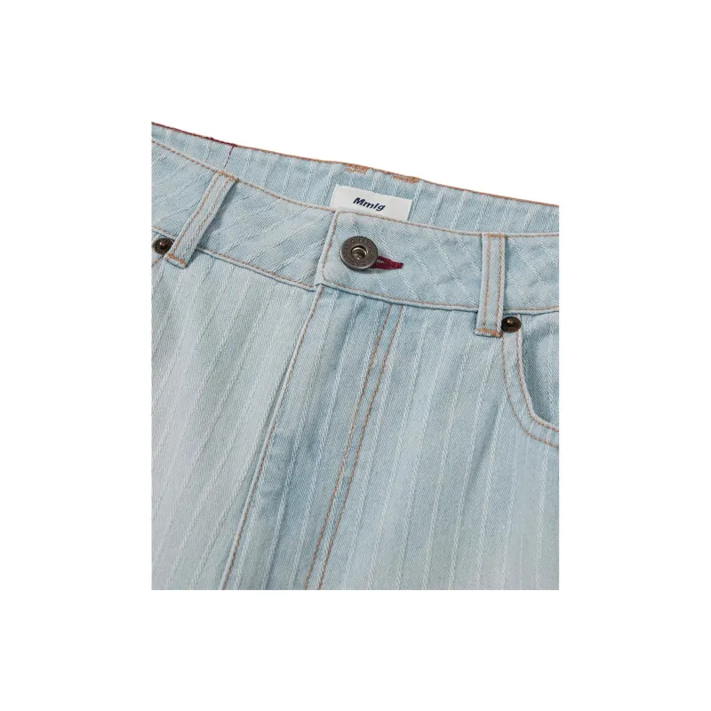 Mmlg SS25 Jeans Unisex Light Blue-4