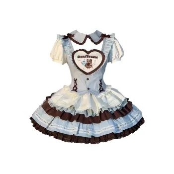 EFCR Lolita Dresses Women's Color Blocking