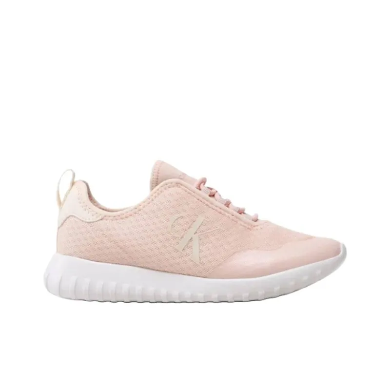 CKJ CALVIN KLEIN JEANS Low Top Casual Shoes Women's Pink-1