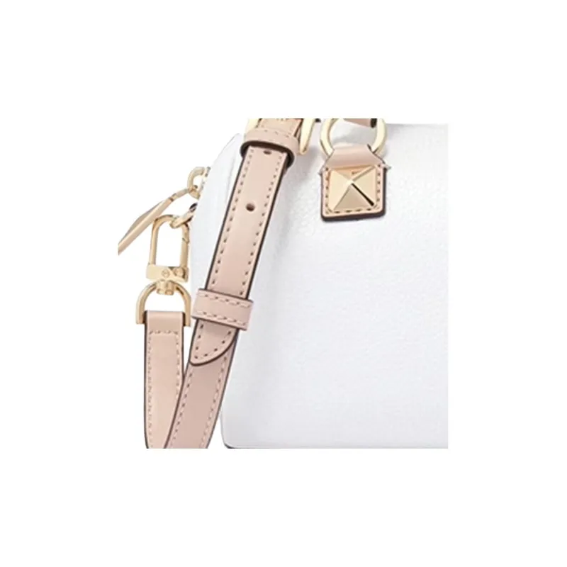 MICHAEL KORS Grayson Artificial Leather One Shoulder Handbag Trumpets Women's Pure White-4
