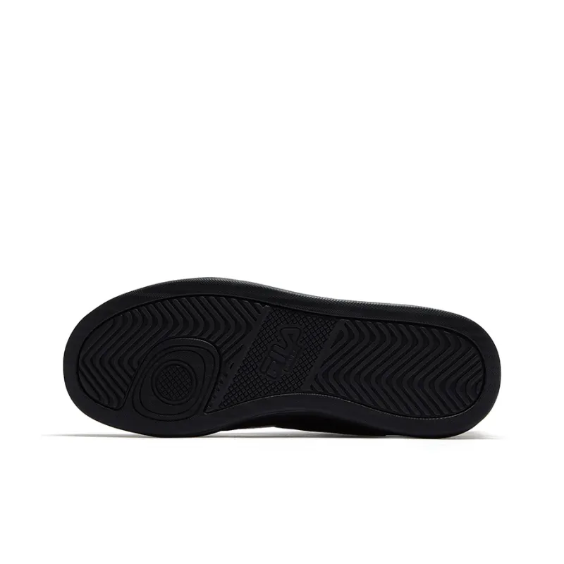 FILA FUSION BUZZARD FLAT Slate Shoes Low Top Skateboard Shoes Men's Black White-4
