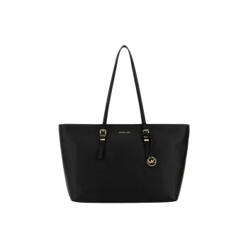 MICHAEL KORS Polyurethane Tote Bag, Shopping Bag, Shoulder Bag Unisex Black
