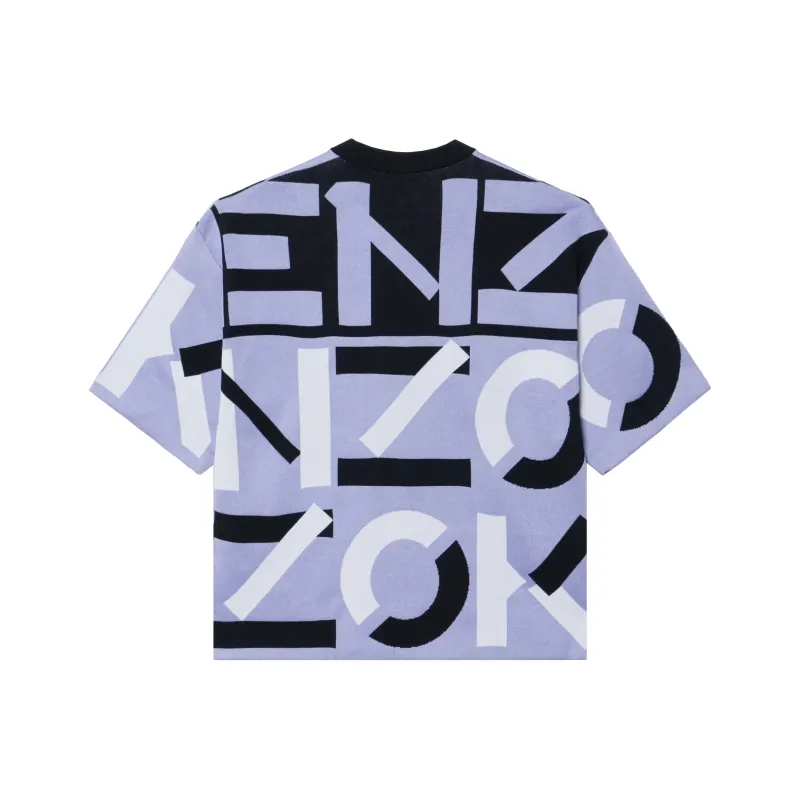 KENZO Drop Shoulder Sleeve T Shirt Women's Multicolor-1