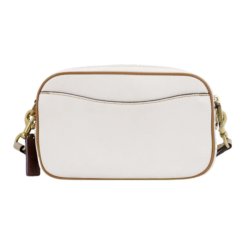 COACH Willow Leather Camera Bag, Shoulder Bag, Crossbody Bag Small Size Women's White-2