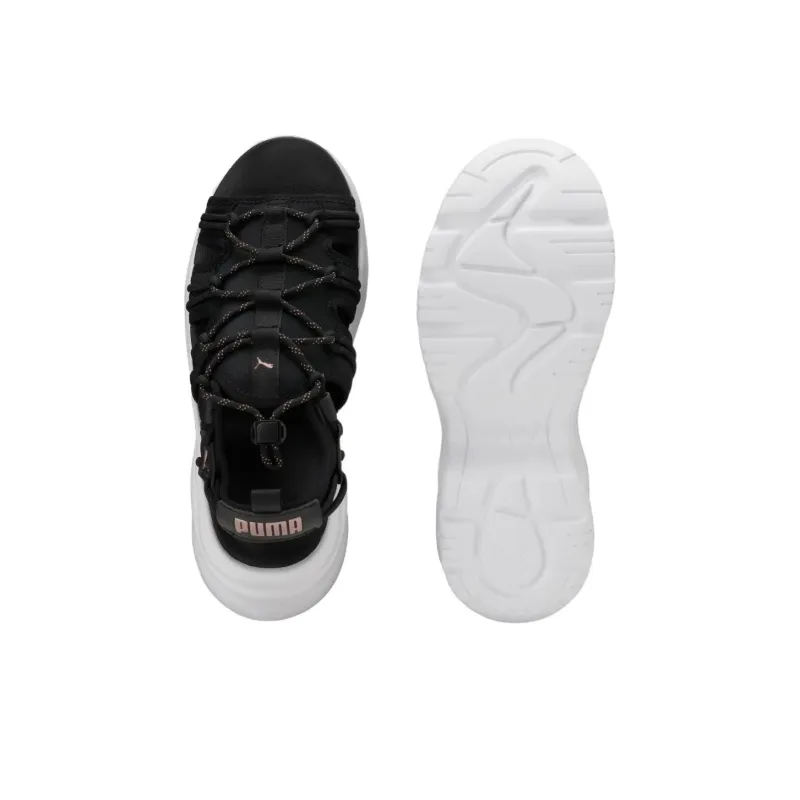 PUMA Cilia Wedge Beach Sandals Women's Black-3