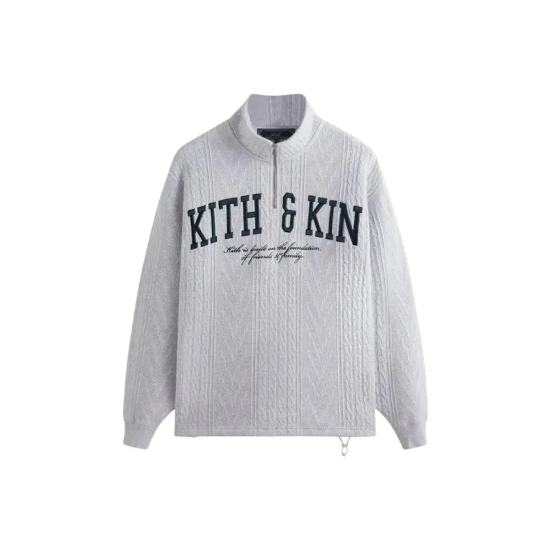 KITH Cable Fleece Quarter Zip-0
