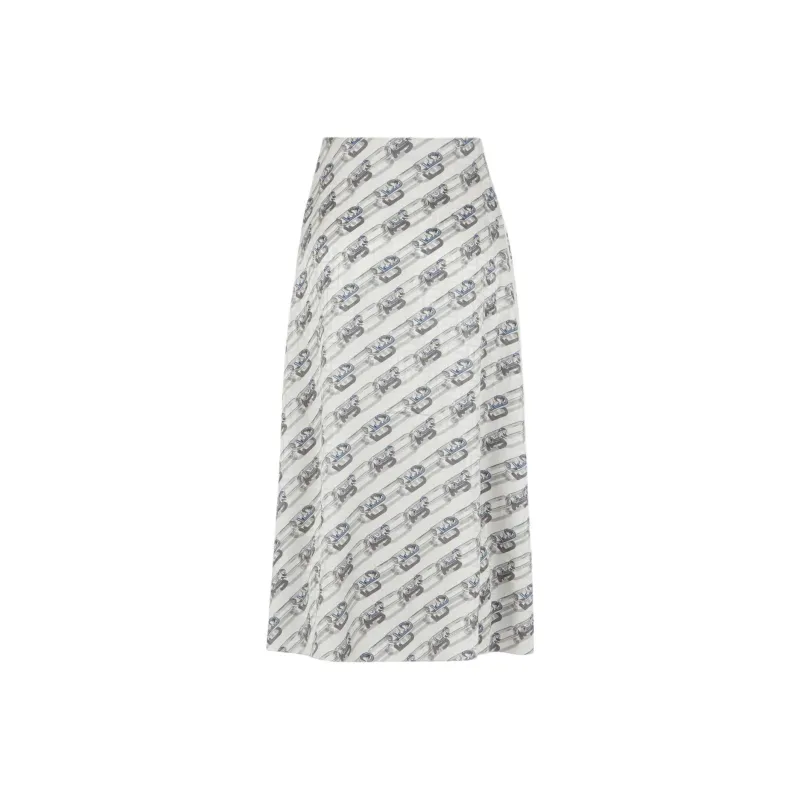 FENDI Casual Long Skirts Women's White-1