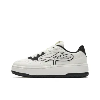 Anta Coverage Cushioning Low Top Skateboard Shoes Women's White