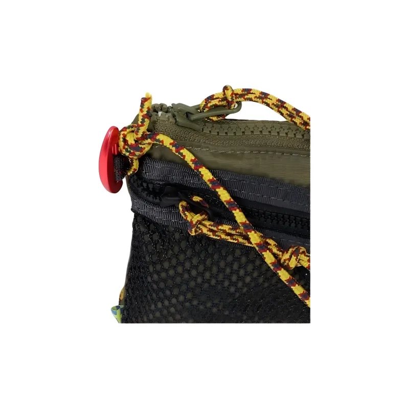 KLATTERMUSEN Crossbody Bags Recycled Polyamide Black & Green Unisex-4