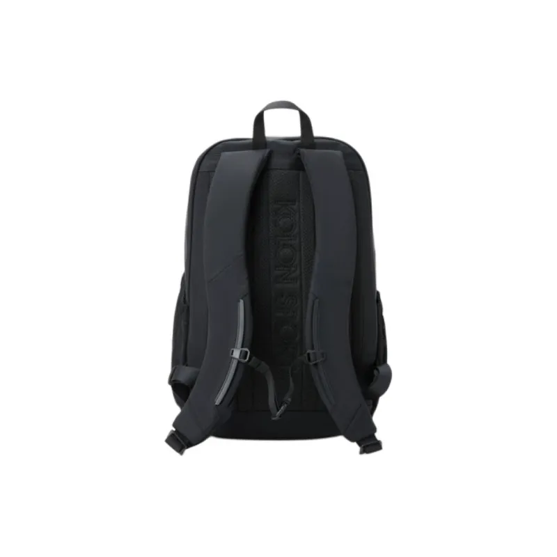 KOLON SPORT Fabric Backpack Unisex Black-3
