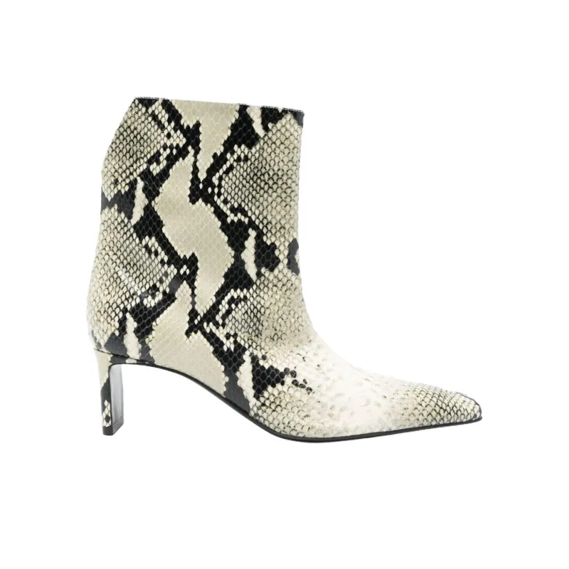 KHAITE Ona Ankle Boots 5.5cm Women's Gray-1