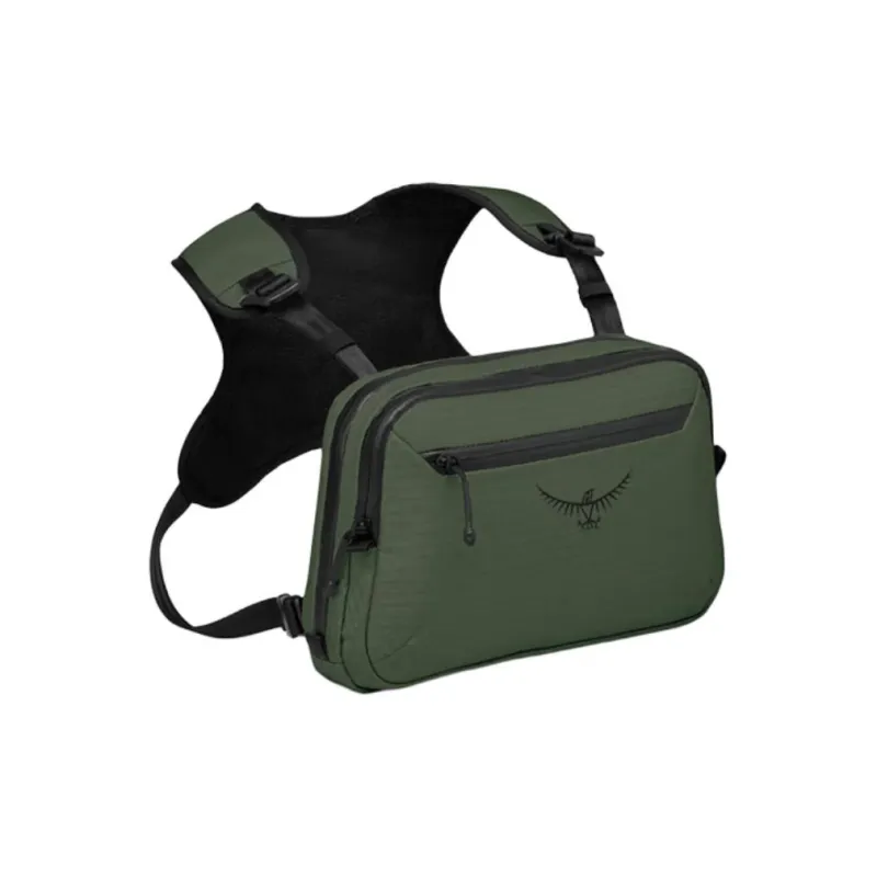 OSPREY Abrasion Resistant Sling Bag Unisex Army Green-1