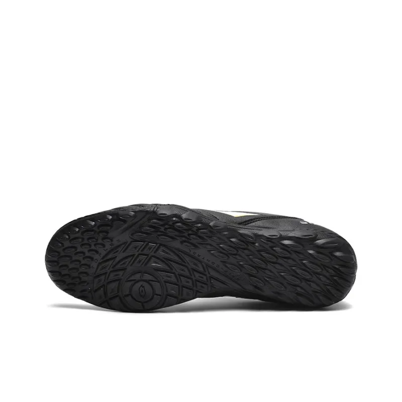 LOTTO SOLISTA Collection Anti Slip Wear Resistant Soccer Shoes Men's Black-5