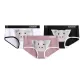 3 Pack (White+Black+Lotus Pink)