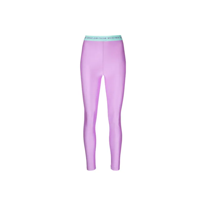 VERSACE JEANS COUTURE Leggings Women's Purple-0